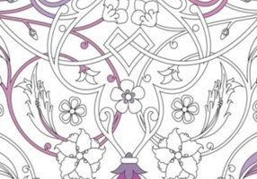 Semne de carte de colorat. Arabescuri