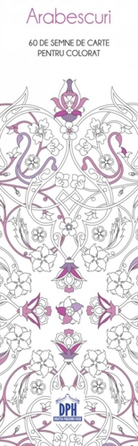 Semne de carte de colorat. Arabescuri