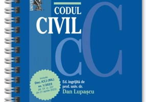 Codul civil Mai 2023 (ediție spiralată)