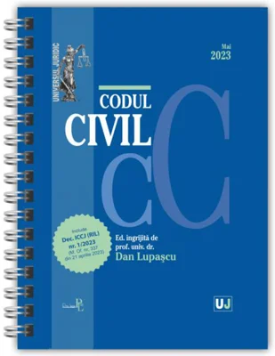 Codul civil Mai 2023 (ediție spiralată)