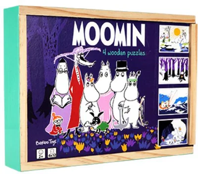 Moomin-Set 4 puzzle-uri