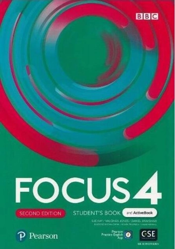 Focus 4 Student's Book and ActiveBook, 2nd edition (B2)