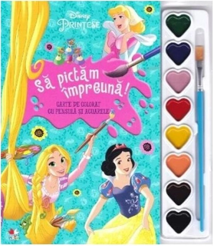 Prințese. Să pictăm împreună!