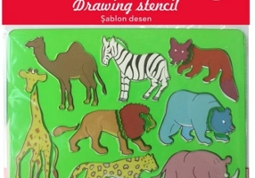 Șablon desen DACO, Junglă