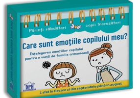 Calendar. Care sunt emoțiile copilului meu?