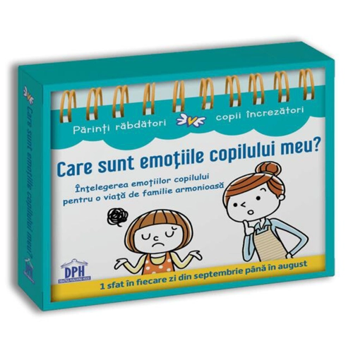 Calendar. Care sunt emoțiile copilului meu?