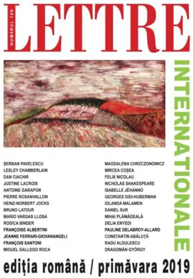 Lettre Internationale nr. 109 / primăvara 2019