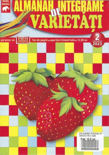 Almanah de integrame. Varietăți nr. 2/ 2023