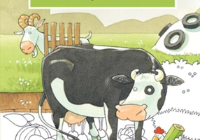 Colorăm cu văcuța Lieselotte