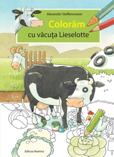 Colorăm cu văcuța Lieselotte