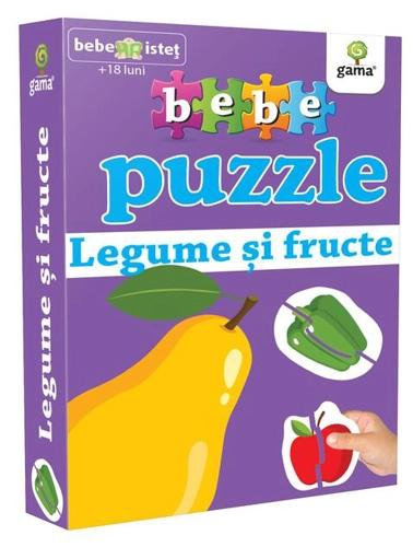 Bebe Puzzle - Legume și fructe