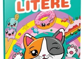 Cea mai drăgălașă carte de colorat. Litere