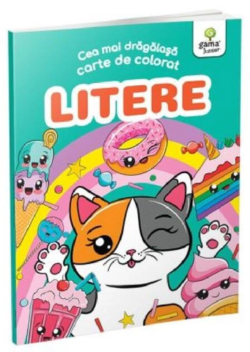 Cea mai drăgălașă carte de colorat. Litere