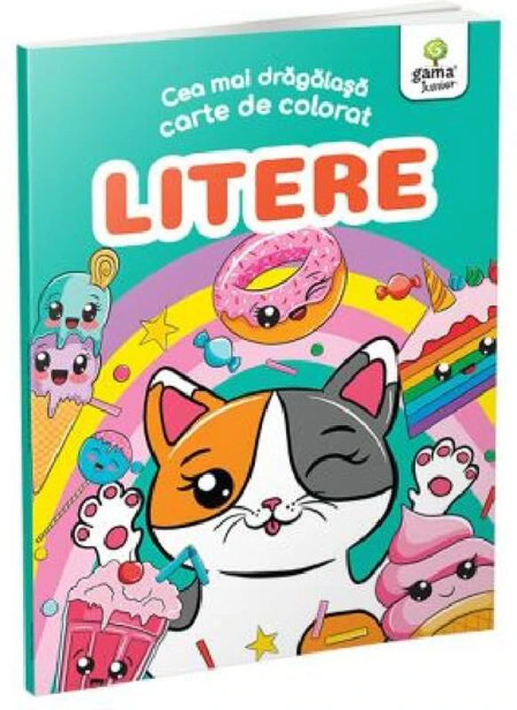 Cea mai drăgălașă carte de colorat. Litere