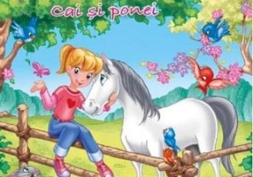 Colorăm (Nr. 5). Cai și ponei