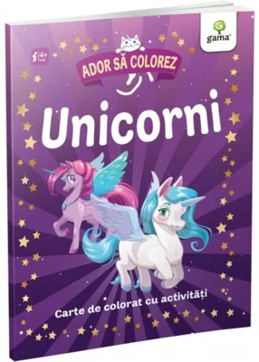 Unicorni. Ador să colorez