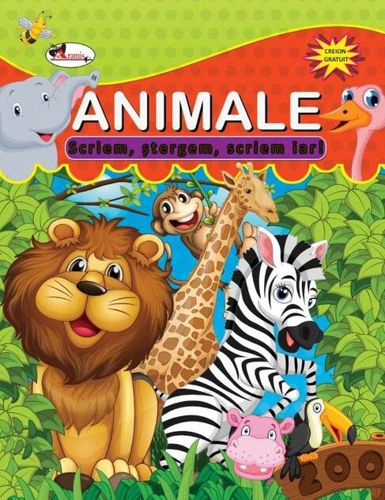 Scriem, ștergem, scriem iar! Animale (nou!)