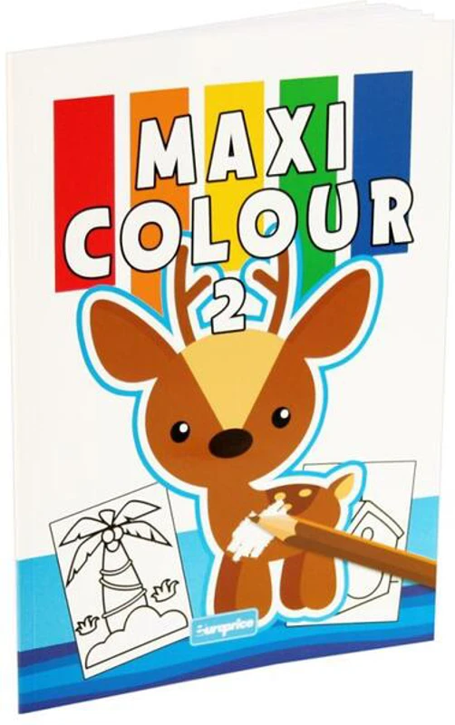 Carte de colorat Maxi Colour (Vol. 2)
