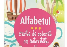 Alfabetul. Carte de colorat cu activități
