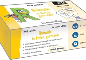 Cutie Învăț cu Robin. Animale în limba germană