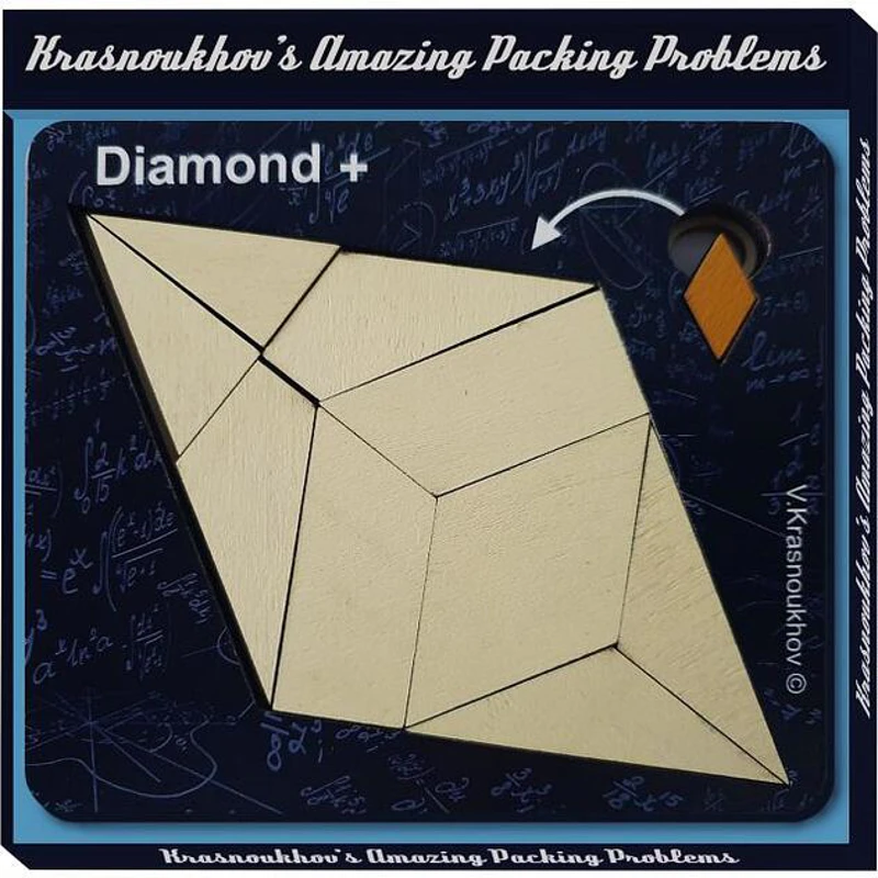 Puzzle mecanic Krasnoukhov`s Amazing Packing Problems - Diamond +