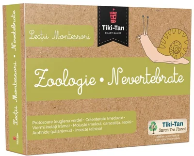 Lecţii de zoologie: Nevertebrate. Lecții Montessori