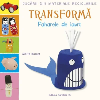 Transformă paharele de iaurt