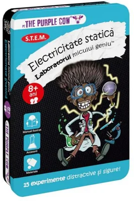 Set de experimente. Laboratorul micului geniu - Electricitate statică