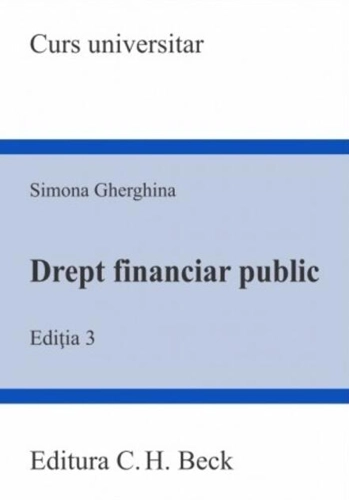 Drept financiar public. Ediția 3