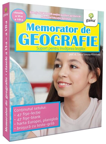 Memorator de geografie. Clasele VI-VII
