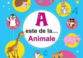 A este de la… Animale (7 ani+). Exersează scrierea, colorează, unește punctele și află informații despre animale