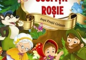 Scufița Roșie. Știu să citesc cu litere mari de tipar!
