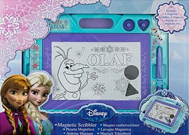 Set Medium Magnetic Scribbler + Carte Aventuri în țara lui Olaf