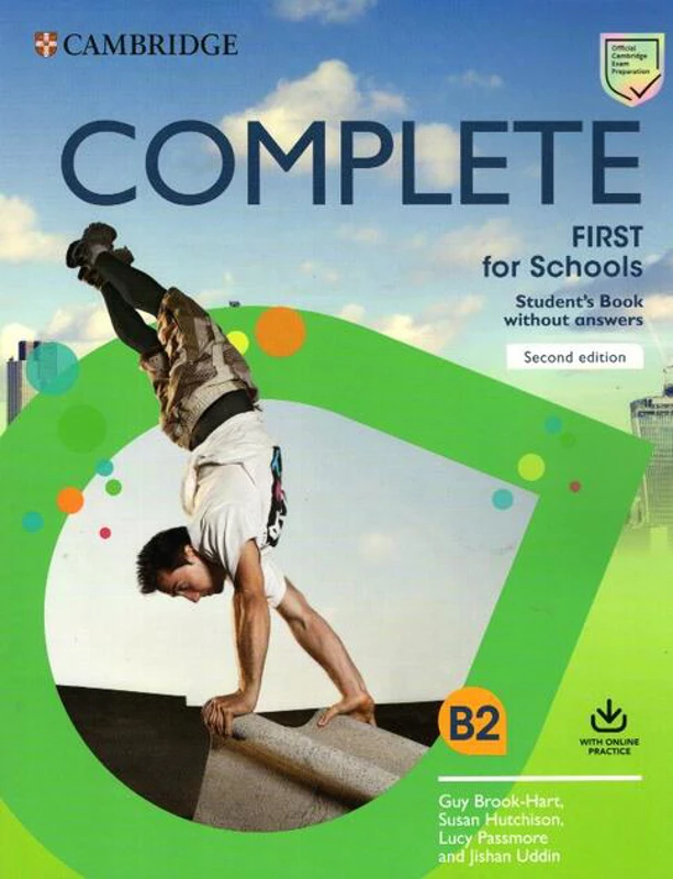 Complete First for Schools Student's Book B2 without answers with Online Practice