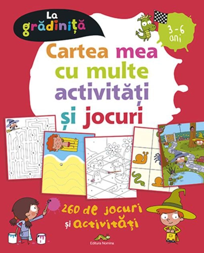 Cartea mea cu multe activități și jocuri
