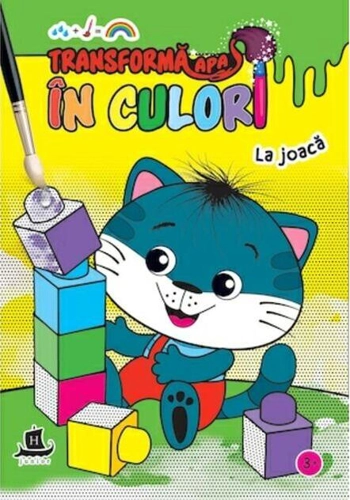 Transformă apa în culori. La joacă