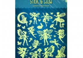 Abțibild DACO Lipește și luminează, zâne - AB076