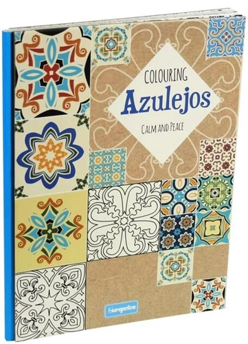 Carte de colorat Calm and Peace Azulejos