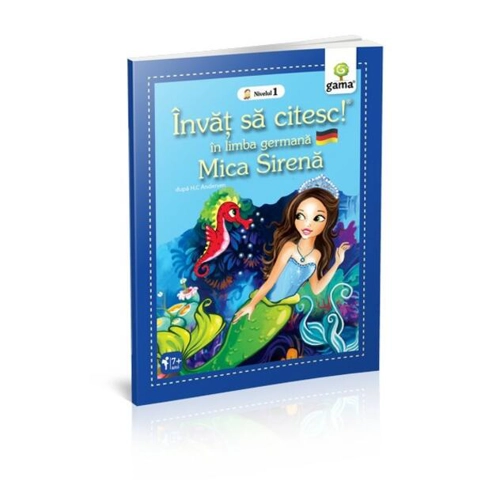 Mica Sirenă. Învăț să citesc. Limba germană, nivelul 1 (7+ ani)