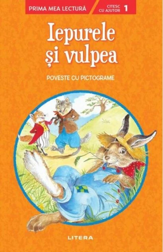 Iepurele și vulpea. Citesc cu ajutor (Nivelul 1)