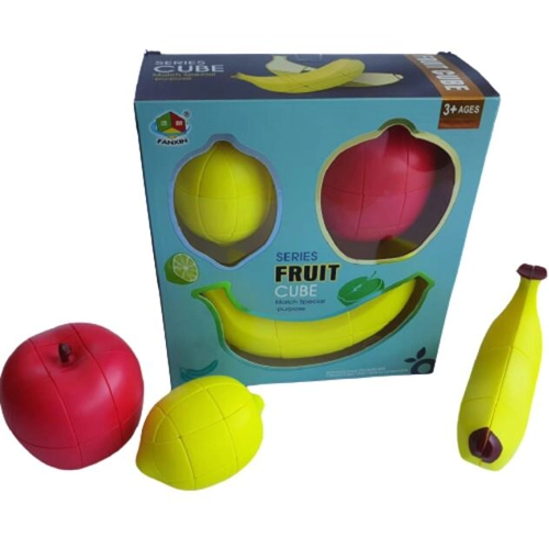 Cub Rubik - Set 3 fructe