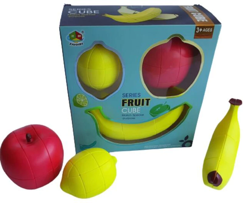 Cub Rubik - Set 3 fructe