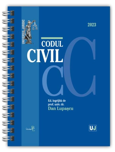 Codul civil Ianuarie 2023 (ediție spiralată)