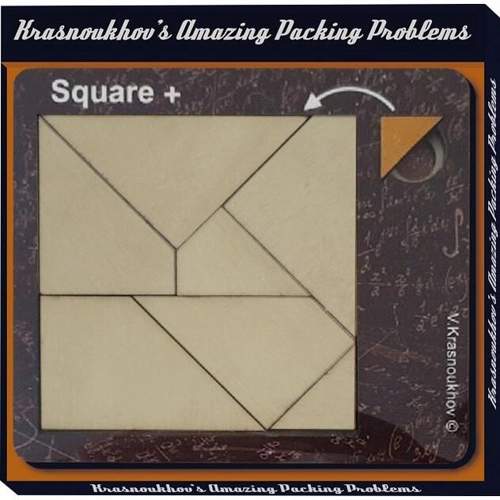 Puzzle mecanic Krasnoukhov`s Amazing Packing Problems - Square +