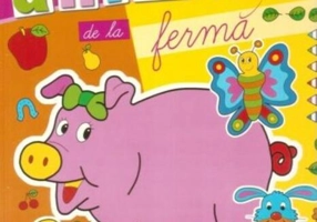 Animale de la fermă. Carte de colorat