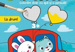 Transformă apa în culori. La drum