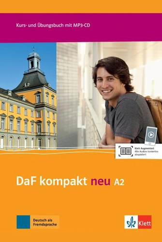 DaF kompakt neu A2. Deutsch als Fremdsprache fur Erwachsene. Kurs- und Ubungsbuch mit MP3-CD