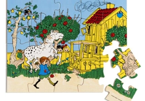 Puzzle lemn Pippi, 20 piese