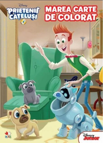 Disney. Prietenii cățeluși. Marea carte de colorat