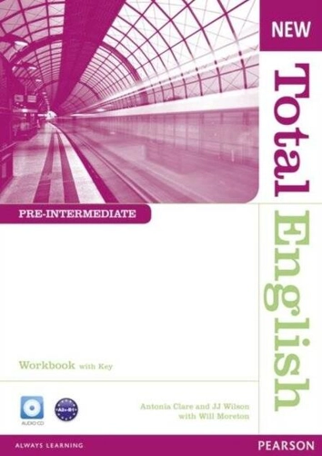 New Total English Pre-Intermediate A2+. Workbook with Key and Audio CD Pack